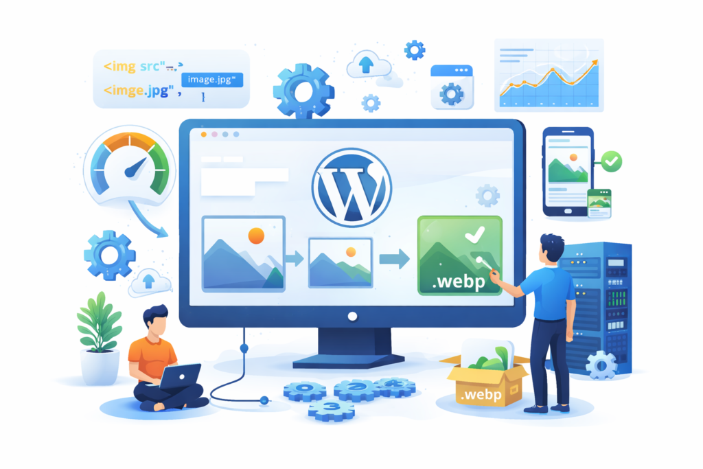 WebP Implementation Workflow for WordPress Websites