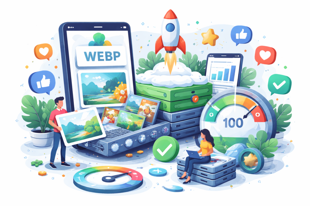 WebP Image Delivery and User Experience Signals